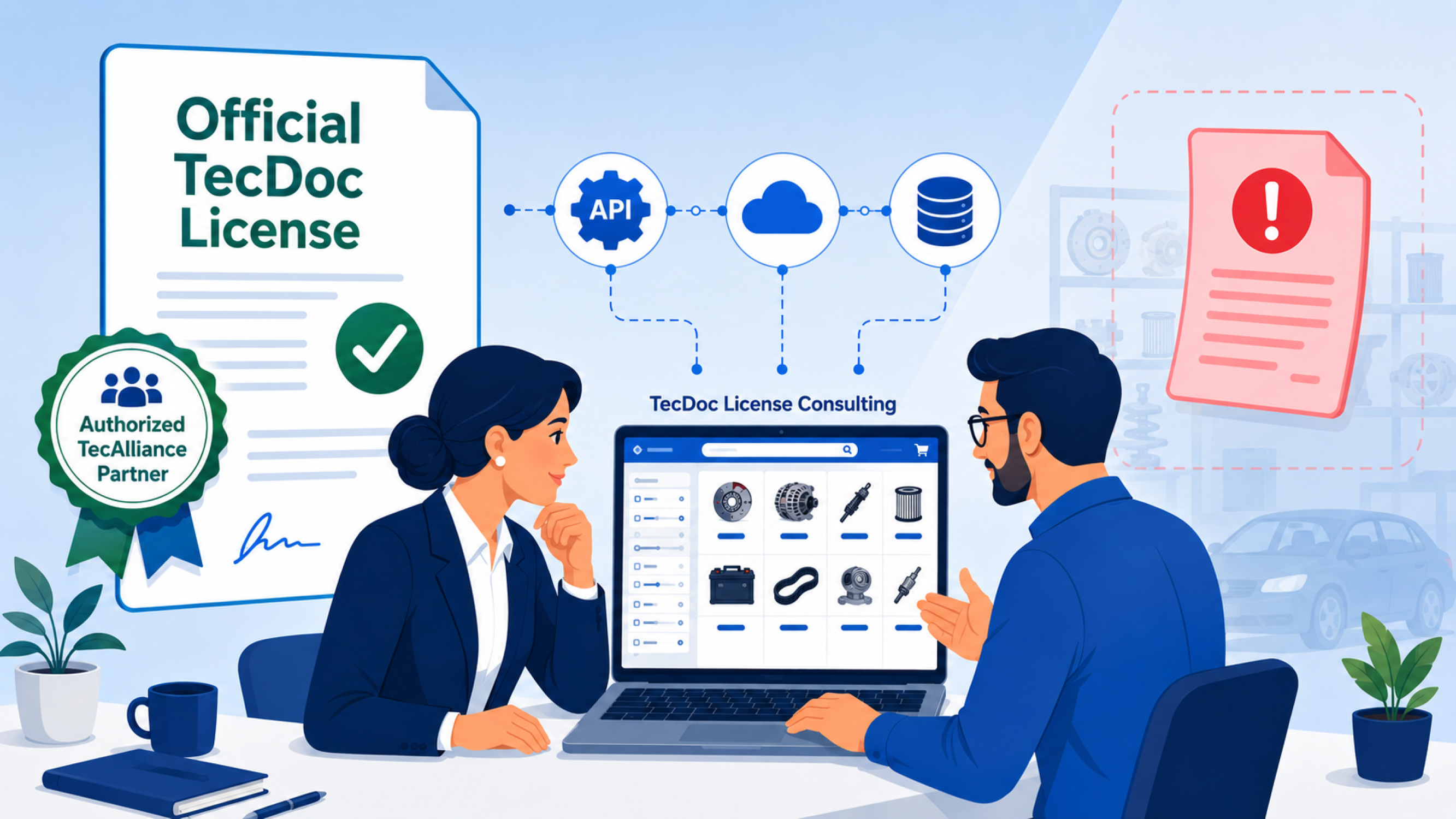 Complete TecDoc License Guide for Online Auto Parts Stores