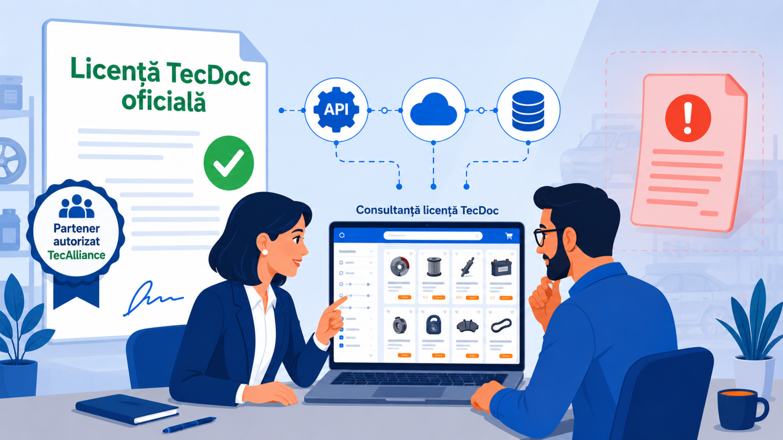 Ghid complet de licență TecDoc pentru magazine online de piese auto