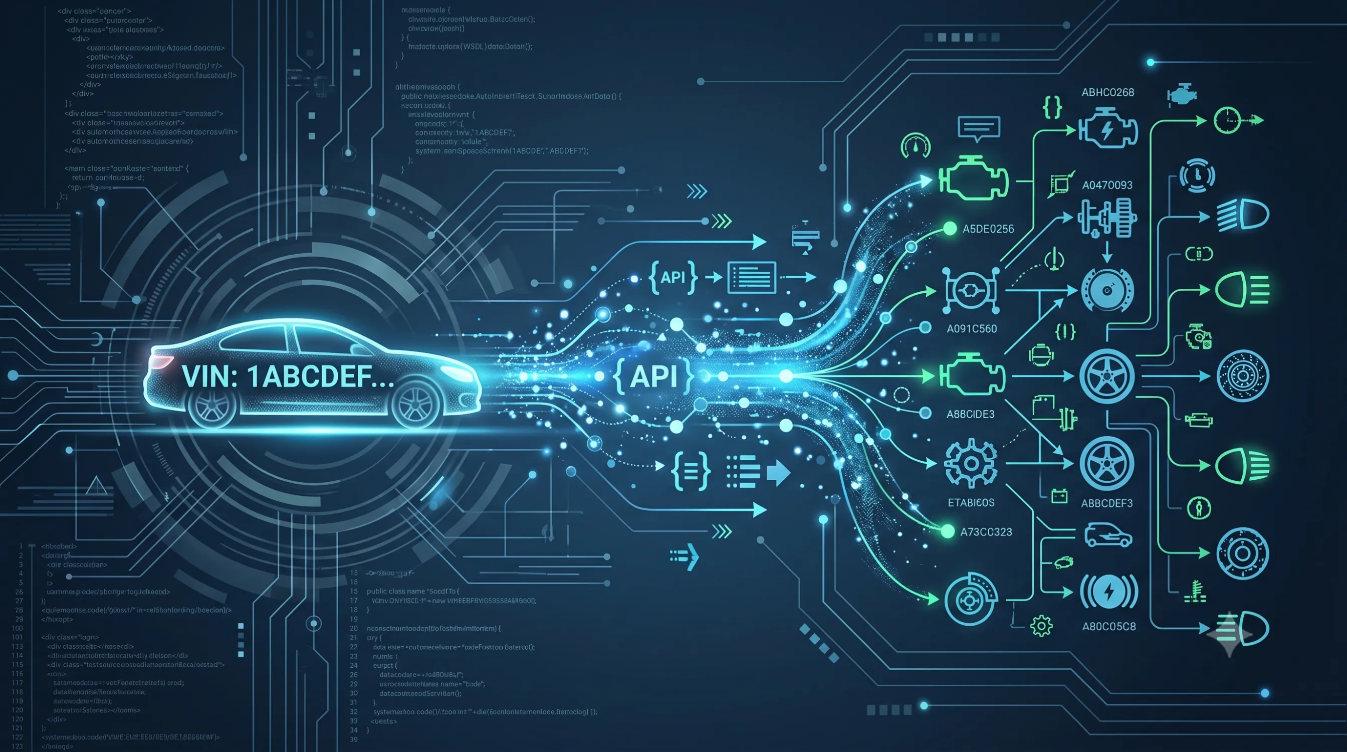 Identificarea piesei auto prin VIN cu TecDoc API: ghid tehnic WSDL (SearchByVIN)