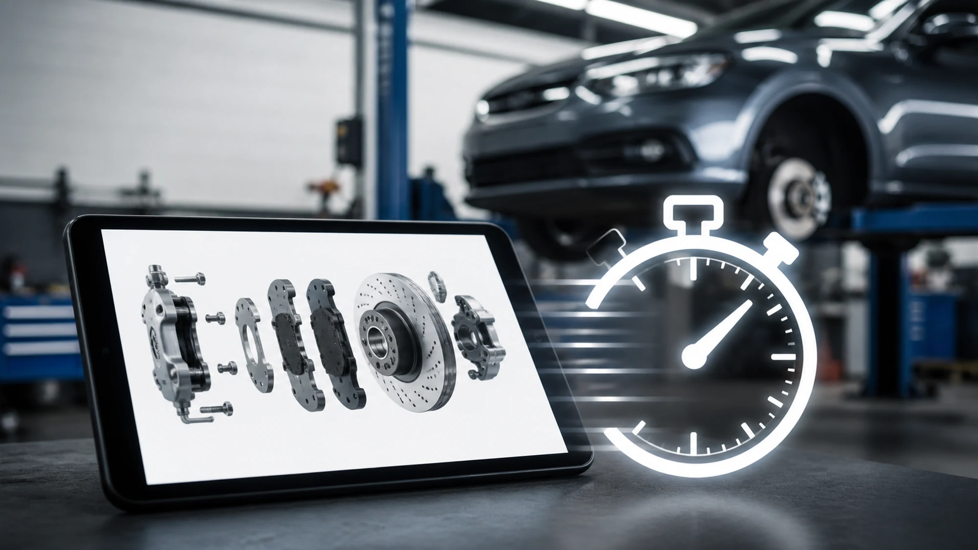 How VIN-based search through YQ Service speeds up original parts identification in a repair shop