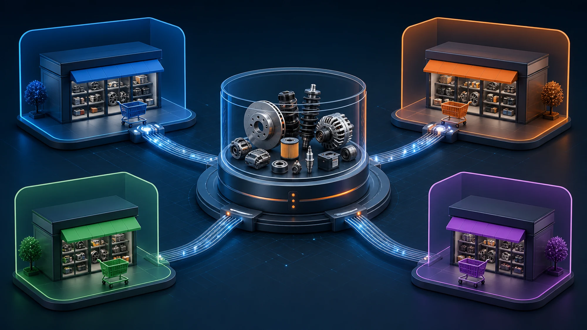 TecDoc Multi-Tenant: How to Manage TecDoc Catalogs for Multiple Auto Stores From a Single License