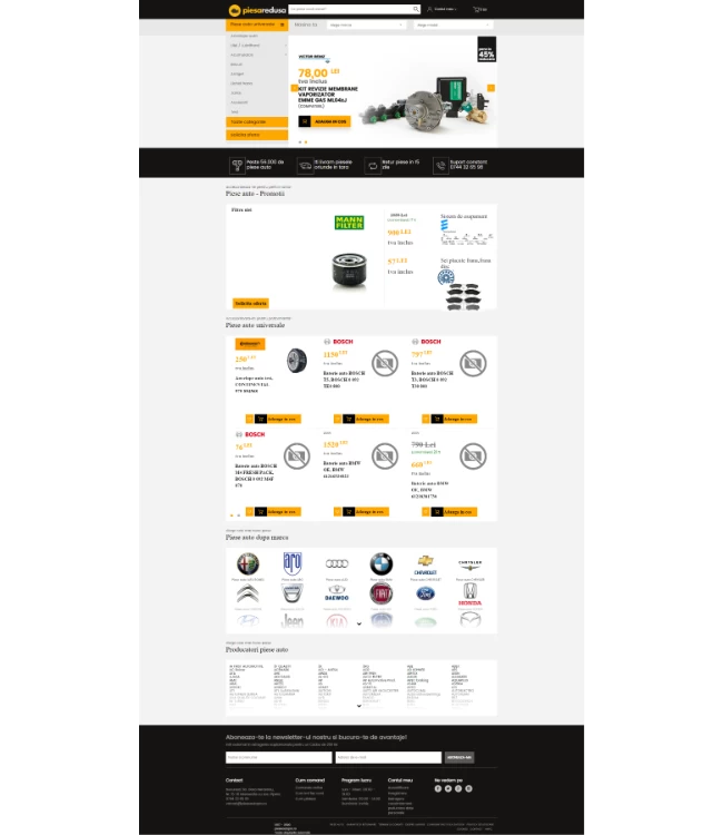 Magazin piese auto - PiesaRedusa.ro