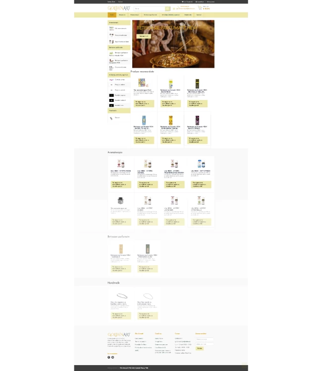 Online Store - goldenart.ro