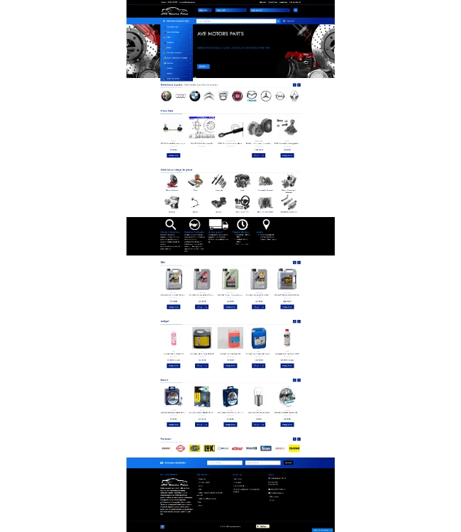 Magazin online de piese auto aftermarket (TecDoc) - avemotors.ro