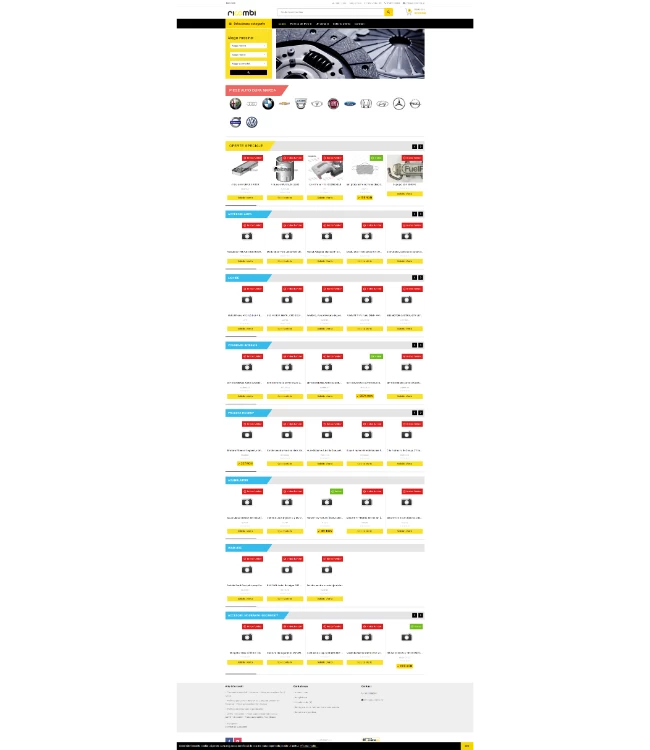 Magazin online de piese auto aftermarket (TecDoc) - ricambi.ro
