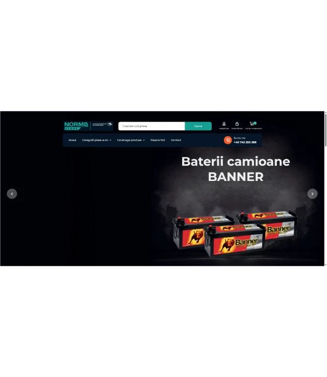 Online store with TecDoc licence - eutruckparts.ro