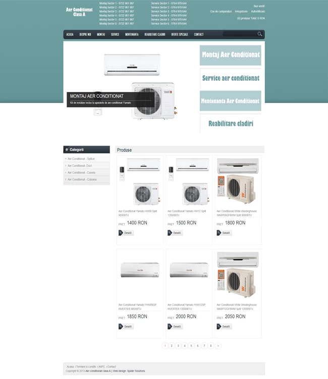 Magazin online Aer Conditionat Clasa A - v1