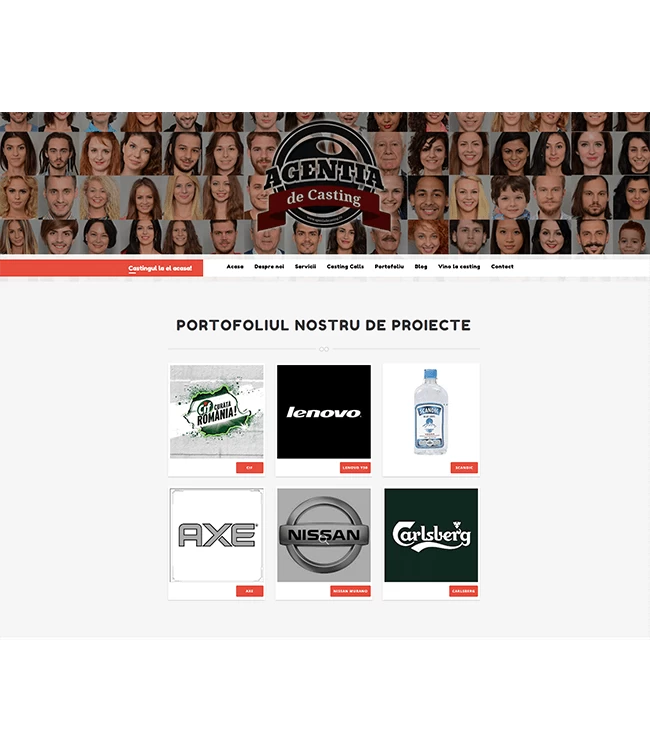 AgentiaDeCasting.ro - versiunea 2