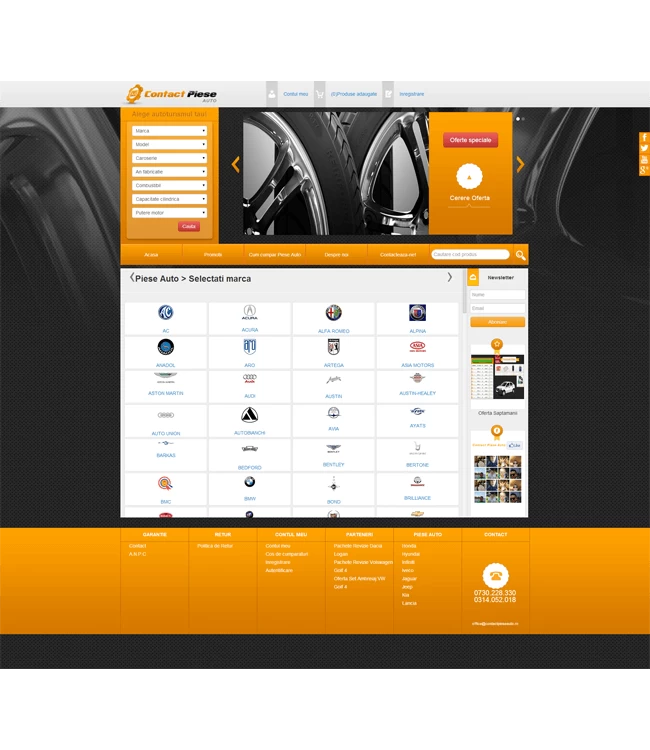 Contact Piese Auto