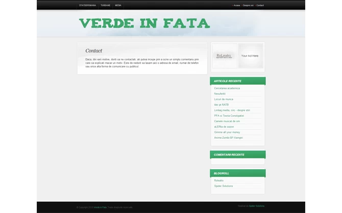 VerdeInFata.ro